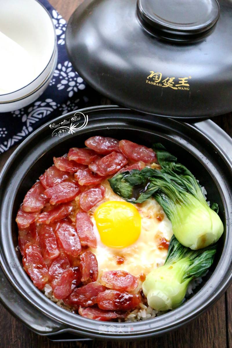 Sausage Claypot Rice recipe