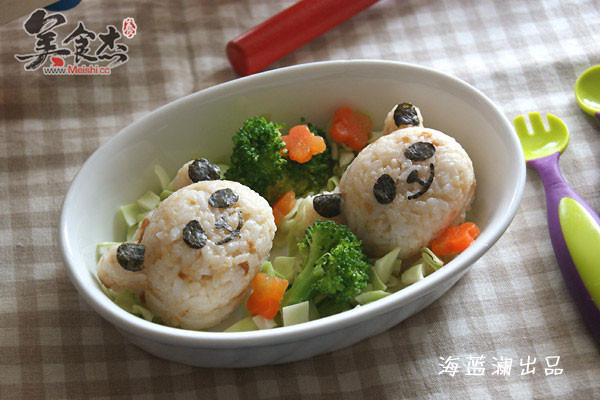 Panda Rice Ball recipe