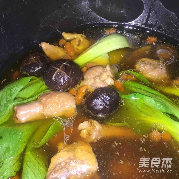 Mushroom Chicken Soup recipe