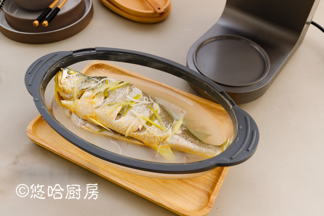 Steamed Large Yellow Croaker recipe