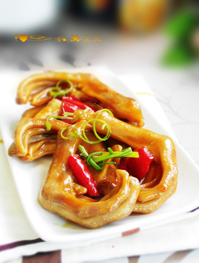 Duck Feet in Oyster Sauce recipe