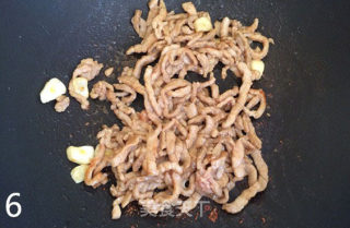 Stir-fried Rice Cake with Green Vegetables and Pork recipe