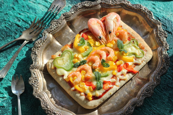 Arctic Sweet Shrimp Pizza recipe