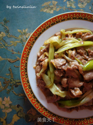 #trust之美#scallion Fried Lamb recipe