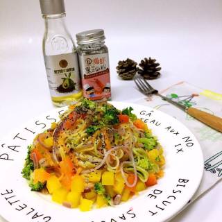 Stir-fried Colorful Vermicelli recipe