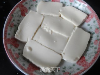 [songhua Egg Mixed Tofu] recipe