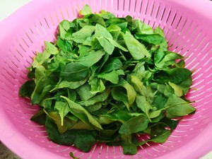 Pork Liver and Wolfberry Leaf Soup that Can be Made in Five Minutes recipe