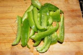 Stir-fried Green Pepper with Cumin Cuttlefish recipe