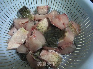 Braised Fish Cubes with Sake Lees recipe