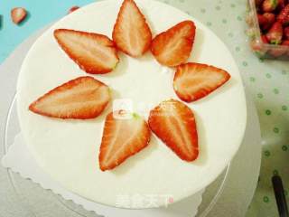 #aca Baking Star Competition #strawberry Flower Cake recipe