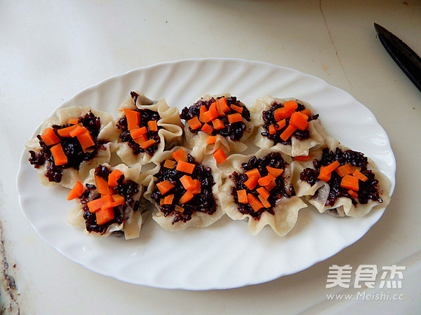 Purple Rice Shaomai recipe