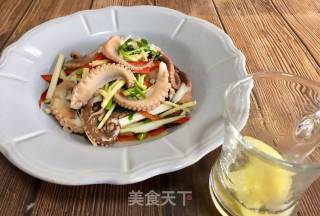 Octopus Mixed with Ginger recipe