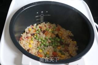 Bacon, Potato and Mushroom Rice recipe