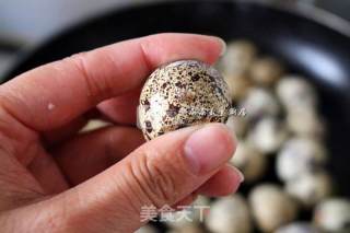 Marinated Quail Eggs with Side Dishes recipe