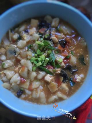 Seasonal Vegetable Stew with Mochi recipe