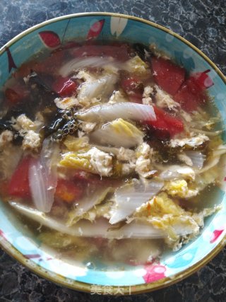 Homemade Baby Vegetable Egg Drop Soup recipe