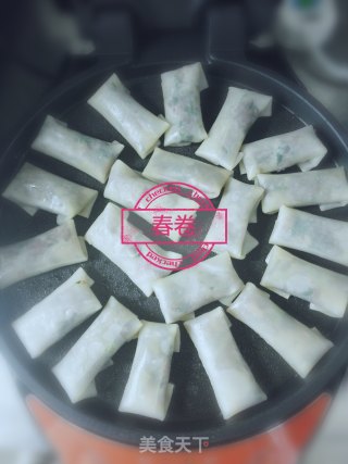 Wonton Skin Spring Rolls recipe