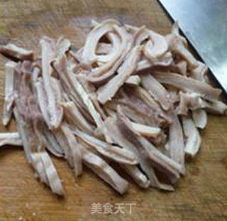 Stir-fried Pork Belly with Chinese Chives recipe