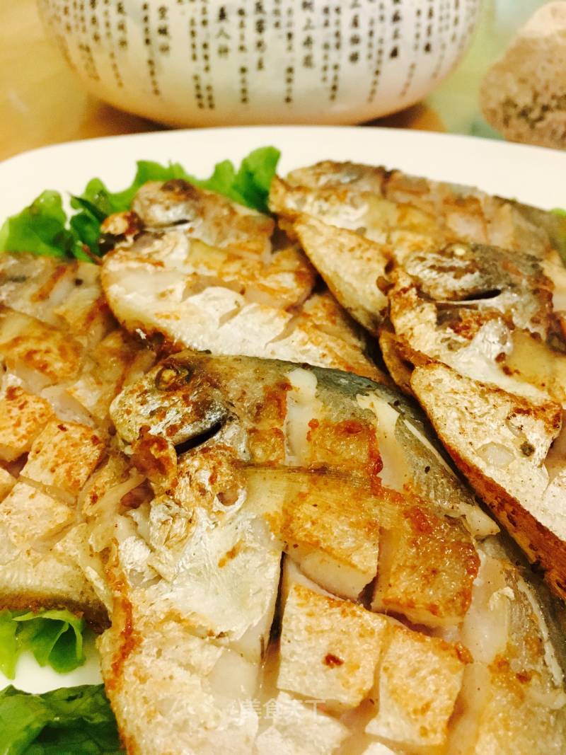 Dry Fried Silver Pomfret recipe