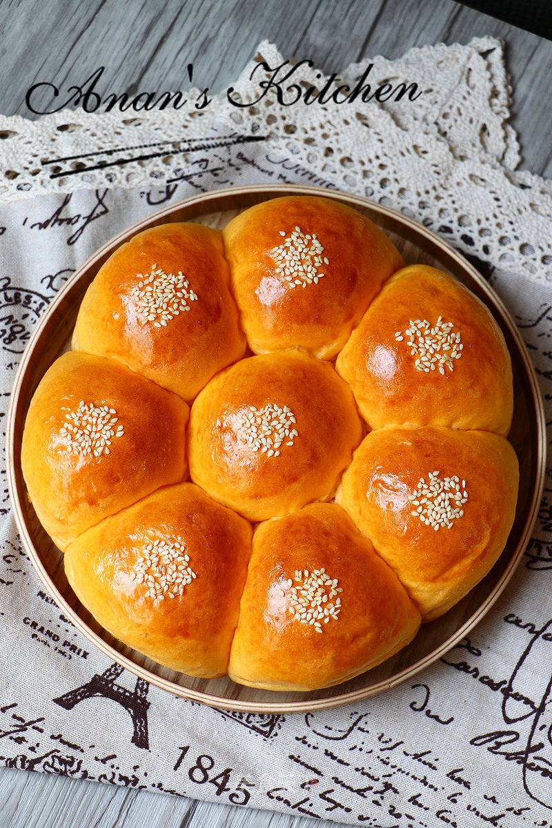 #aca烤明星大赛#carrot Small Meal Buns recipe