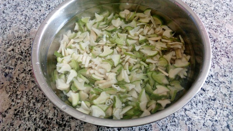 Mixed Green Radish recipe