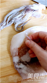Spicy Fried Rice Cake with Squid recipe
