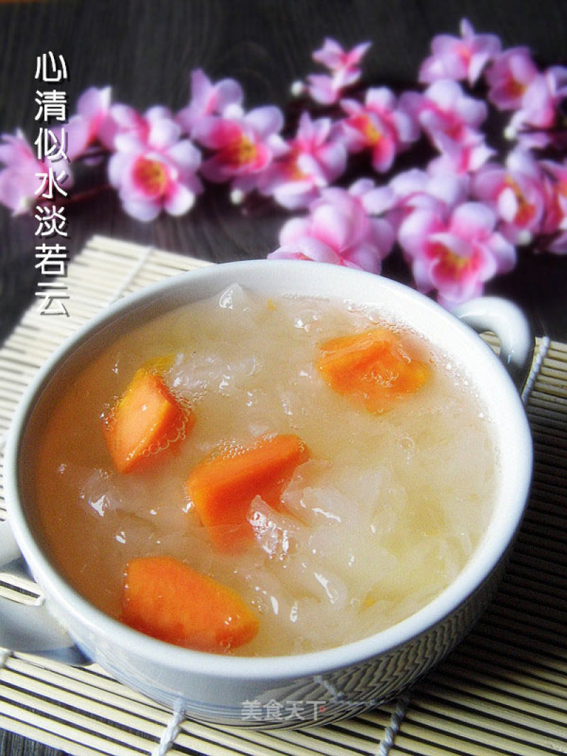 Deciphering Tip of The Tongue 2 Papaya Snow Fungus recipe