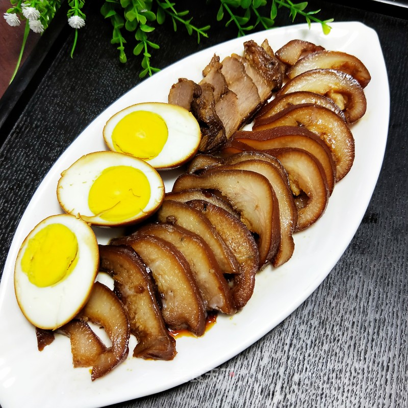 Braised Pork Head Meat + Braised Egg recipe