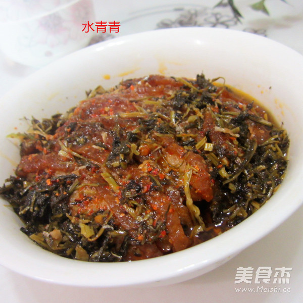 Steamed Dongpo Pork with Plum Dried Vegetables recipe