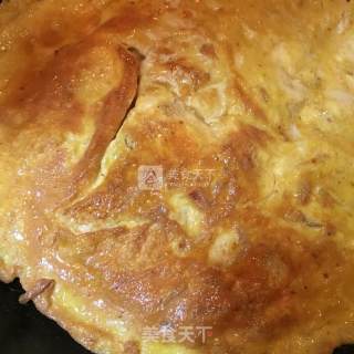 Dried Radish Omelette recipe
