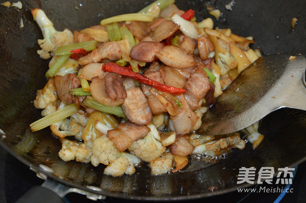 Cauliflower Fried Pork recipe