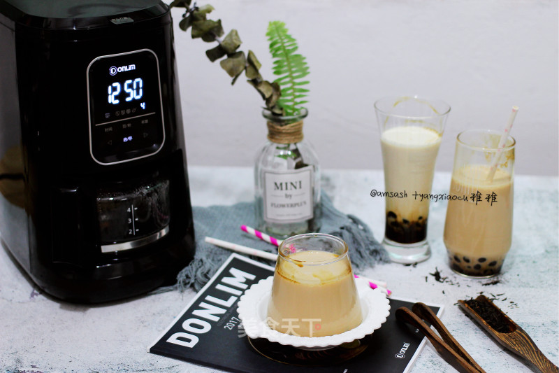 Black Tea Brown Sugar Pearl Milk Tea recipe