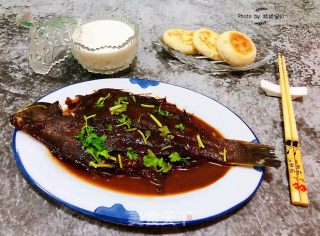 #快手饭#home Braised Small Mouth Fish recipe