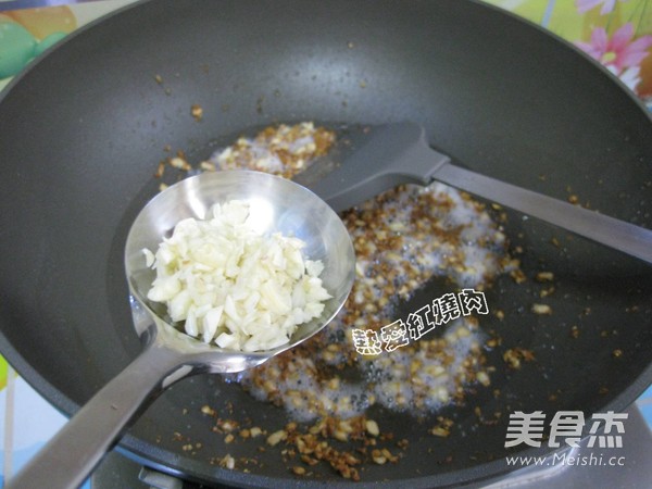 Steamed Shrimp with Enoki Mushroom Vermicelli recipe