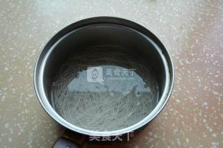 Steamed Loofah with Garlic Vermicelli recipe
