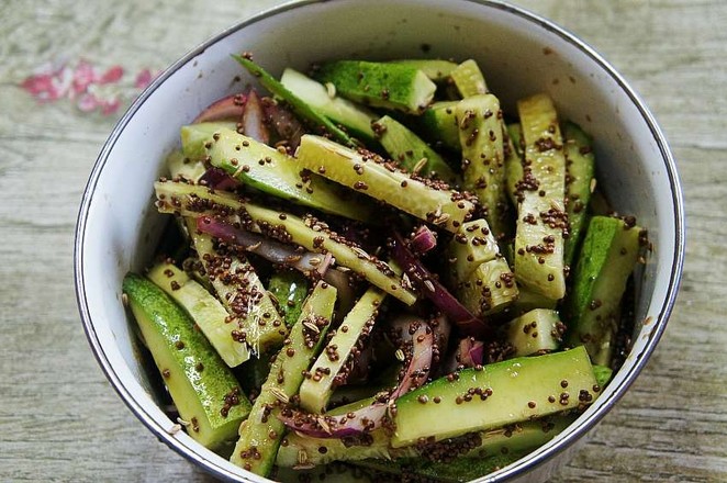 Sweet and Sour Cucumber and Cowpeas recipe