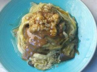 Shredded Eggplant with Cold Dressing recipe