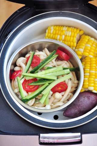 Steamed Pork and Rice Set recipe