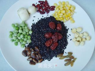 Lucky and Ruyi: Eight Treasures Rice (no Oil Version) recipe