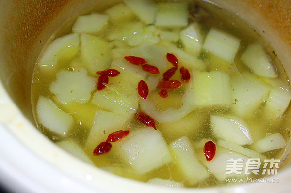 Old Cucumber Duck Leg Soup recipe