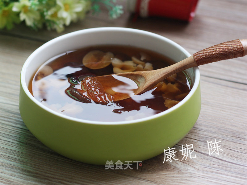 Stewed Bird's Nest with Longan and Red Dates recipe