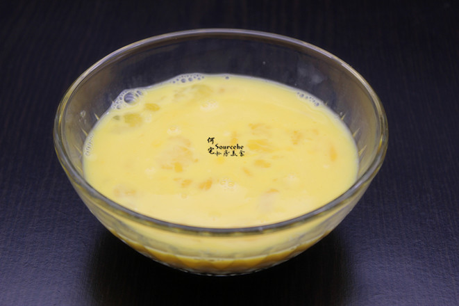 Nutritious Breakfast, Steamed Eggs with Vermicelli recipe