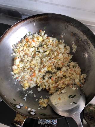 Fried Rice with Carrot and Egg recipe