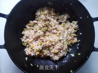 Celery Tuna Omelette Rice recipe