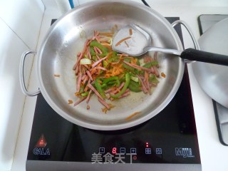 Gold-jade-cui Three Wires Stir-fried recipe