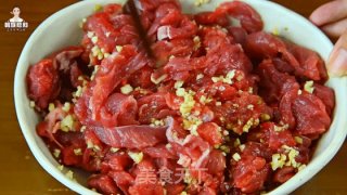 The Big Dish in The Korean Drama-stir-fried Beef with Mixed Vegetables recipe