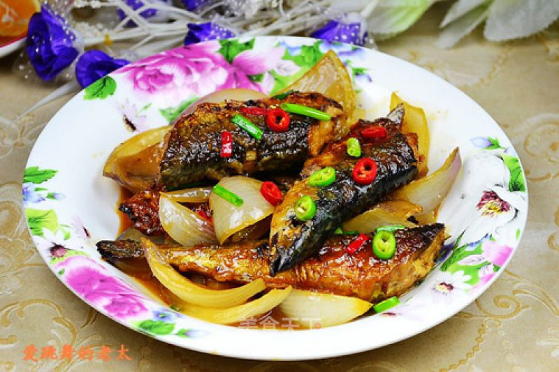 Onion Saury recipe