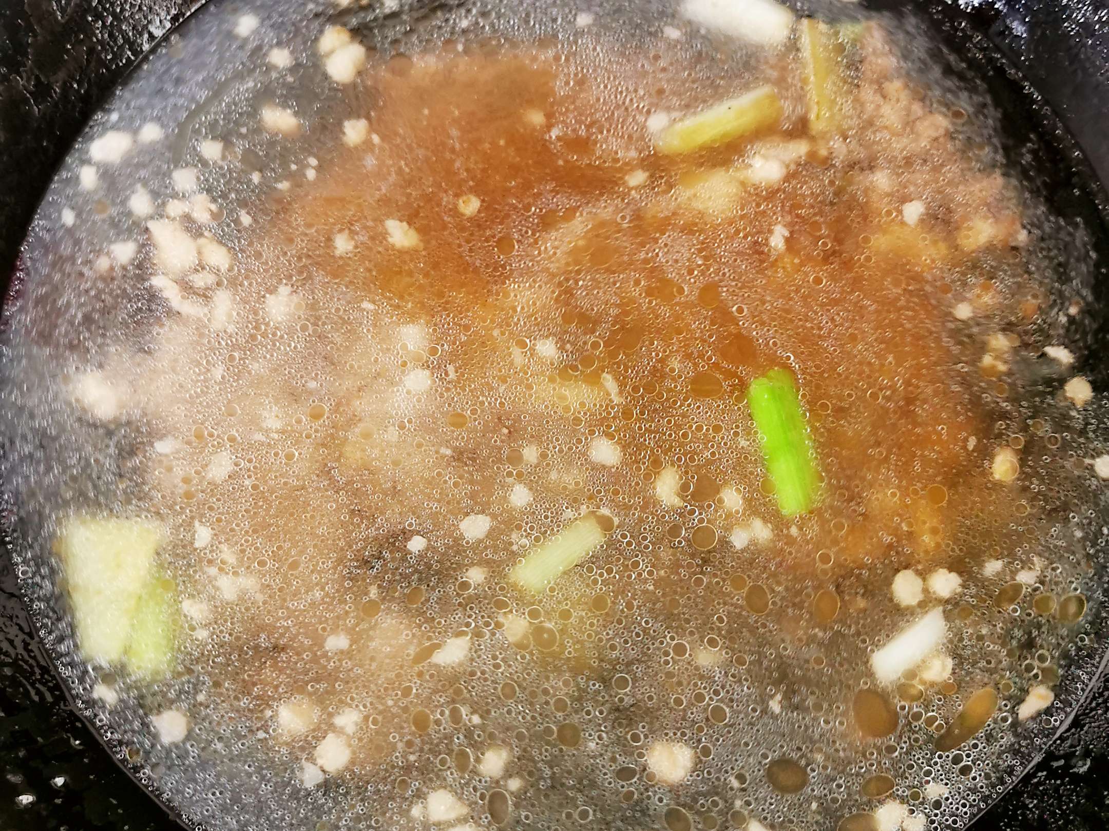 Horn Melon Noodle Soup recipe