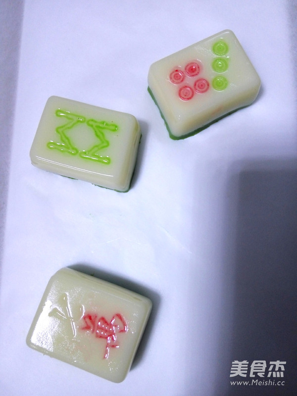 Mahjong Matcha Soy Milk Pudding recipe