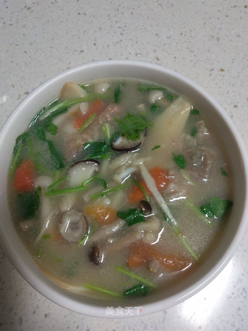 Mutton Soup Boiled Noodles recipe